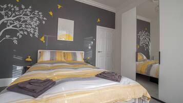 1 Schlafzimmer, Bügeleisen/Bügelbrett, Reisekinderbett, kostenloses WLAN