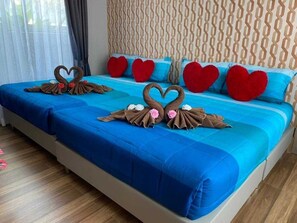 5 habitaciones, wifi gratis y ropa de cama 