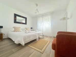 2 habitaciones, wifi y ropa de cama 