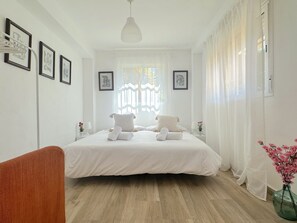 2 slaapkamers, wifi, beddengoed