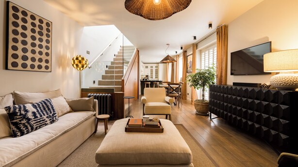 Living area - Welcome to your stylish retreat in the heart of Primrose Hill (London)