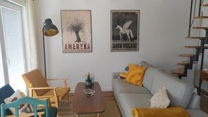 House | Living room - Holiday Home, Sauna, Jacuzzi, air Conditioning (gmina Sianów)