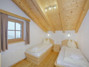 Chalet | 3 habitaciones y ropa de cama 