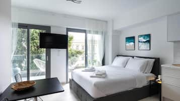 1 bedroom, iron/ironing board, free WiFi, bed sheets