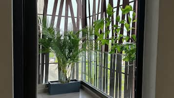 Dúplex de lujo, vista a la ciudad | Terraza o patio