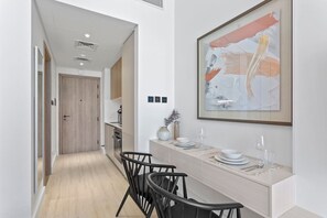 Dining - Sun-Kissed Studio with Warm Terracotta Details (Dubai)