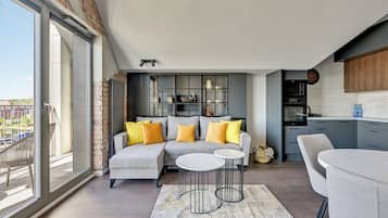 Exclusive Apartment | 1 bedroom, hypo-allergenic bedding, individually decorated