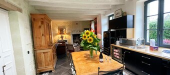 Casa rural con encanto en Touraine con jardín, cerca de castillos del Loira