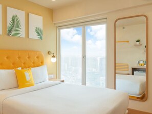 Chambre Double Standard, vue ville | Vue de la chambre