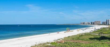 Accommodatie ligt op het strand
