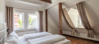 Vacation apartment Seeperle in a central location for 2-4 people on the Müritz