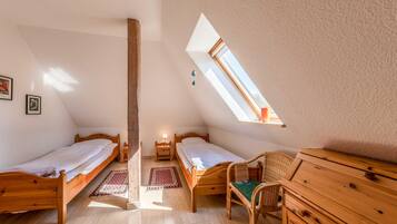 2 bedrooms, iron/ironing board, free WiFi, bed sheets