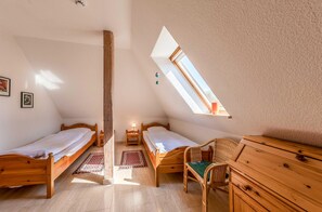2 Schlafzimmer, Bügeleisen/Bügelbrett, kostenloses WLAN, Bettwäsche