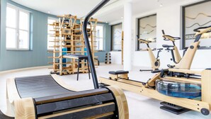 Fitness facility - 5 star apartment Strandräuber with sea view in Wustrow (Wustrow)