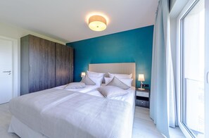 2 bedrooms, iron/ironing board, free WiFi, bed sheets - Vacation apartment Strandläufer between the Baltic Sea and the Bodden (Wustrow)