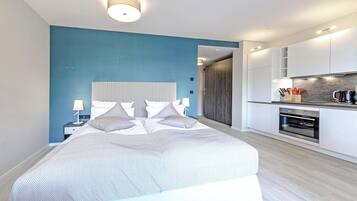 1 Schlafzimmer, Bügeleisen/Bügelbrett, kostenloses WLAN, Bettwäsche