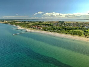 Beach nearby - Vacation apartment Kleine Strandoase between the Baltic Sea and the Bodden (Wustrow)
