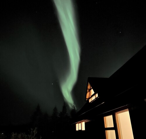 Lodge Borgarbrekka in Lón, South East of Iceland.