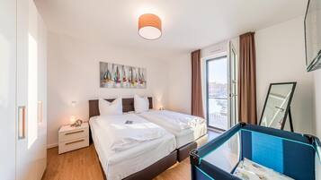 1 Schlafzimmer, kostenloses WLAN, Bettwäsche