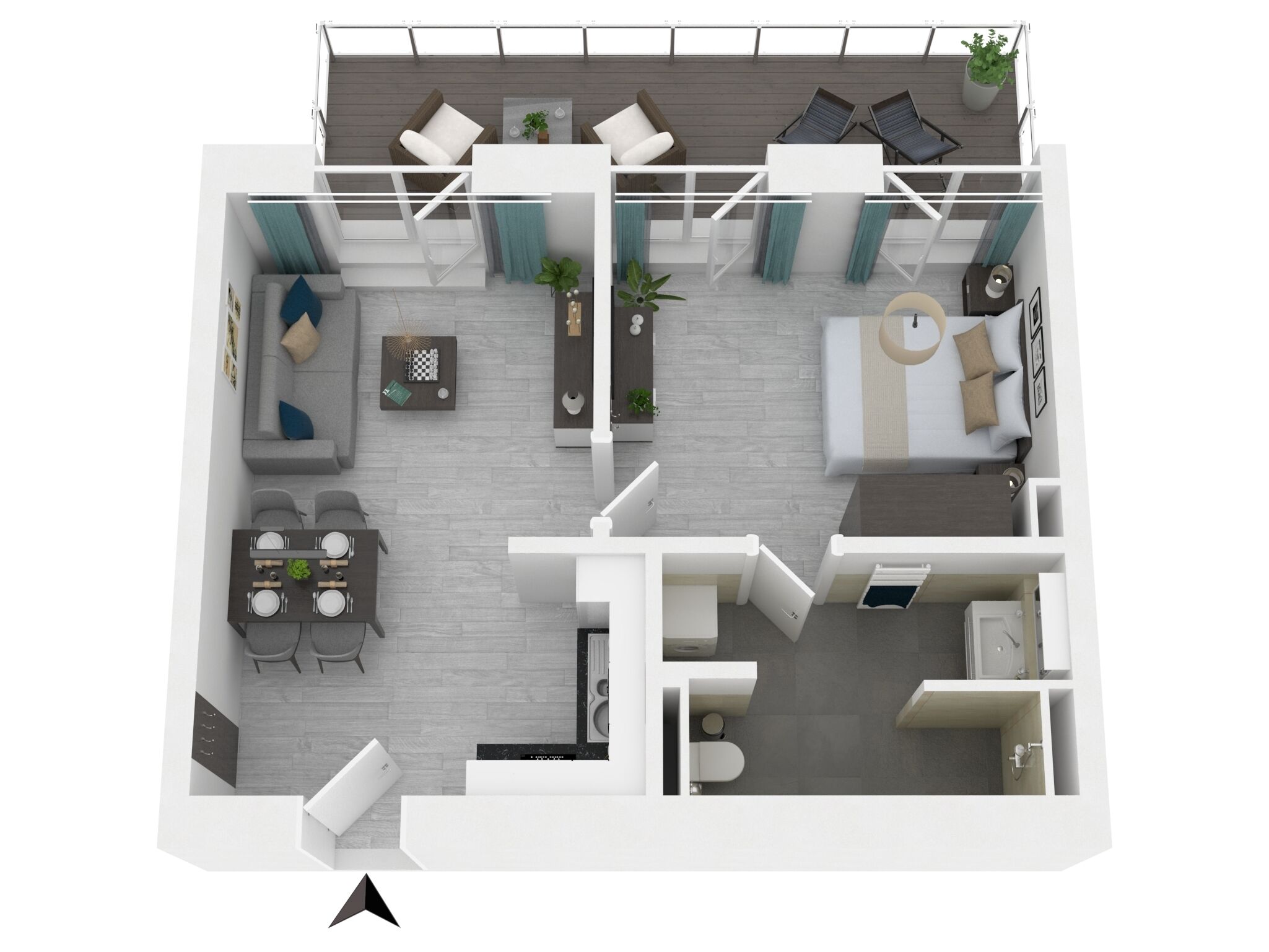 مخطط تصميم الطابق