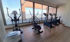 Fitness facility - Comfortable 2D Apartment in Escuela Militar, Costanera (Las Condes)