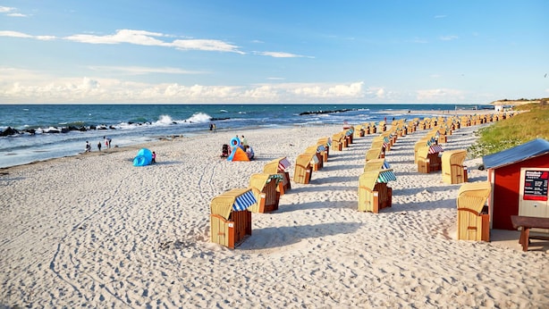 Nær stranden