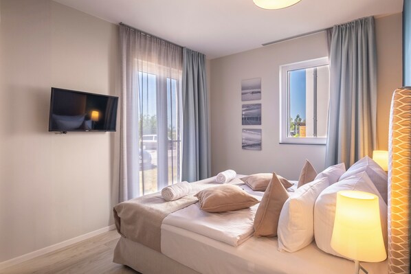 1 chambre, fer et planche à repasser, accès au Wi-Fi (inclus)