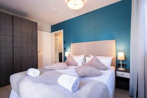 1 bedroom, iron/ironing board, free WiFi, bed sheets - 5 star vacation apartment Seeluft - vacation between the Baltic Sea and Saaler Bodden (Wustrow)