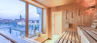 First floor apartment in the Hafenresidenz Waren