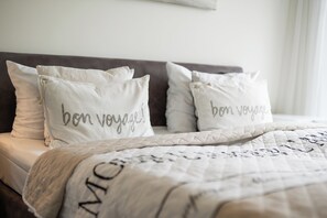 2 bedrooms, iron/ironing board, free WiFi, bed sheets - 4-star vacation apartment Müritztraum in the harbor residence in Waren (Müritz) (Waren (Müritz))