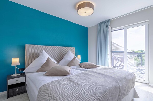 2 chambres, fer et planche à repasser, accès au Wi-Fi (inclus)