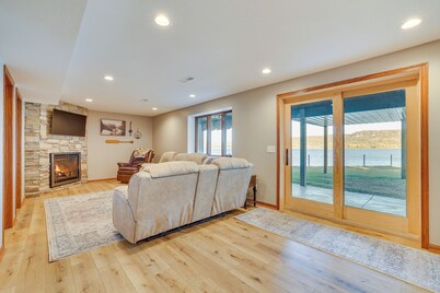 Dock & Views: Waterfront Home in Wabasha!