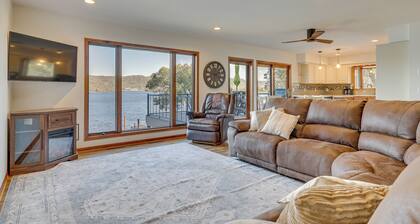 Dock & Views: Waterfront Home in Wabasha!