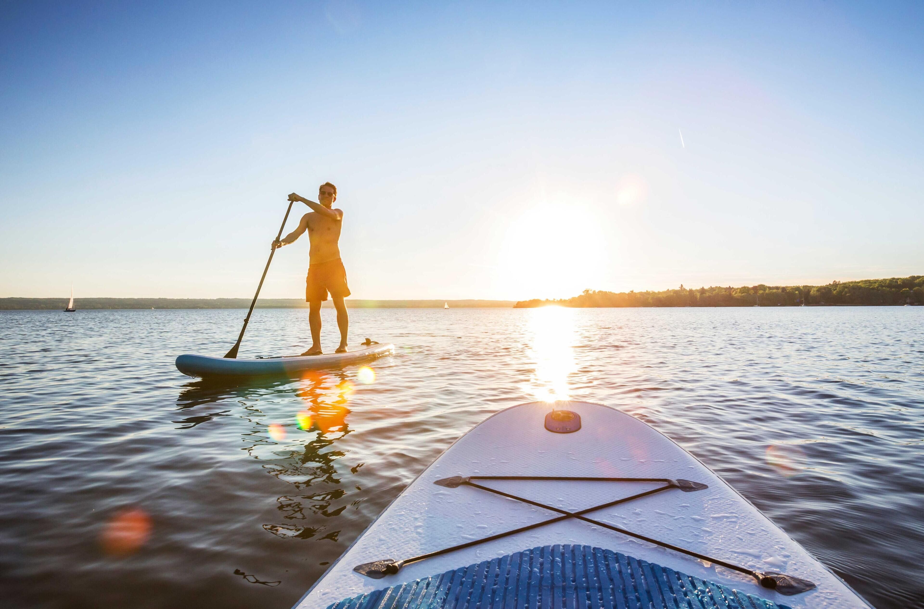 Ferienwohnung Seemöwe Waren (Müritz) - ob Paddling oder Motorboot fahren, alles ein Elebniss