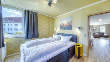 1 Schlafzimmer, kostenloses WLAN, BettwÀsche