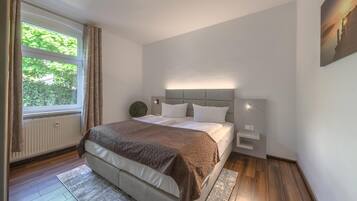 1 Schlafzimmer, kostenloses WLAN, Bettwäsche