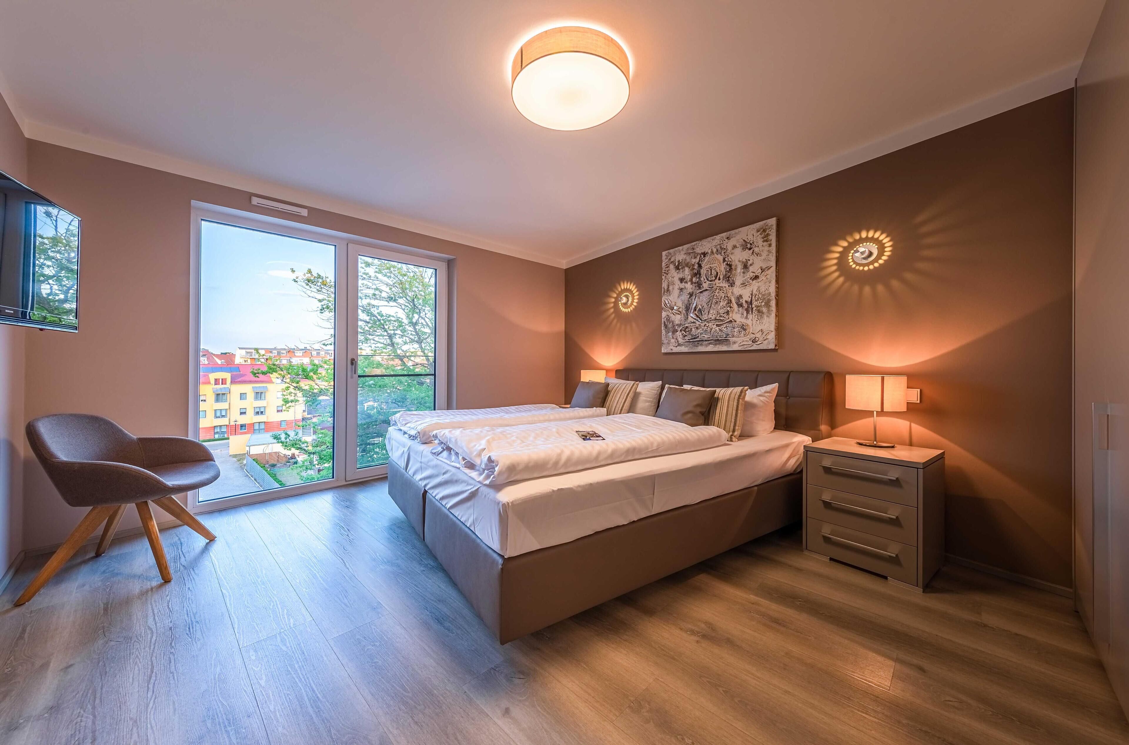 2 habitaciones, wifi gratis y ropa de cama 