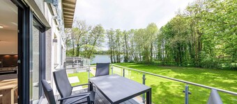 Vacation directly on Lake Krakow in an apartment with balcony