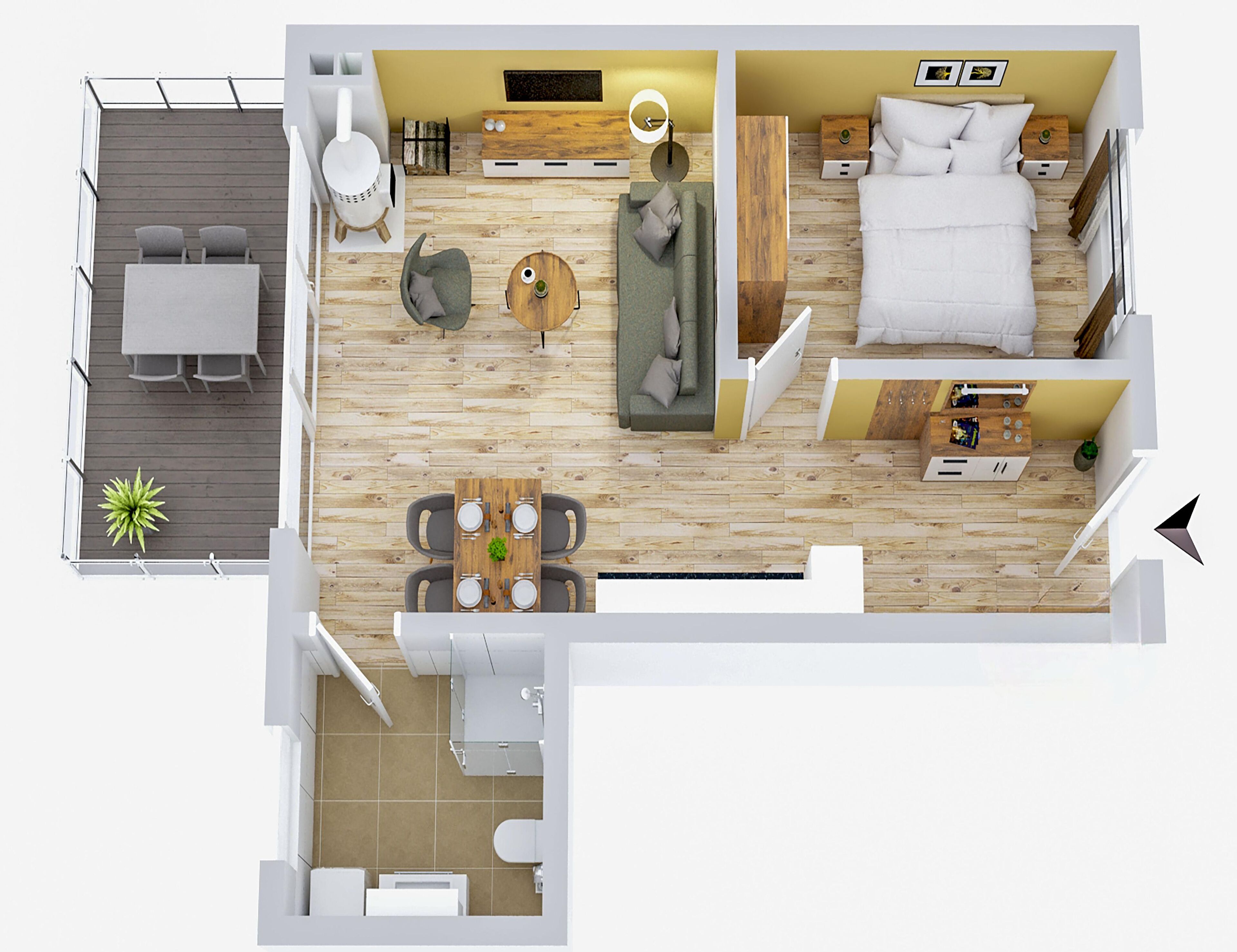 مخطط تصميم الطابق