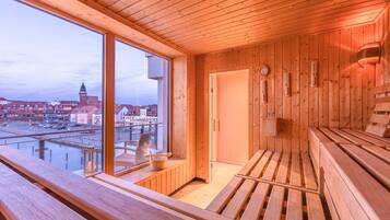 Ferienwohnung Quartier Lounge Hafenresidenz Waren (Müritz) - Sauna