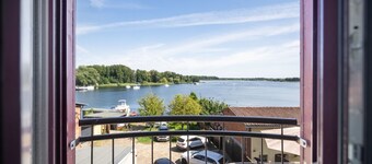 Your vacation home on Lake Malchow - water view included