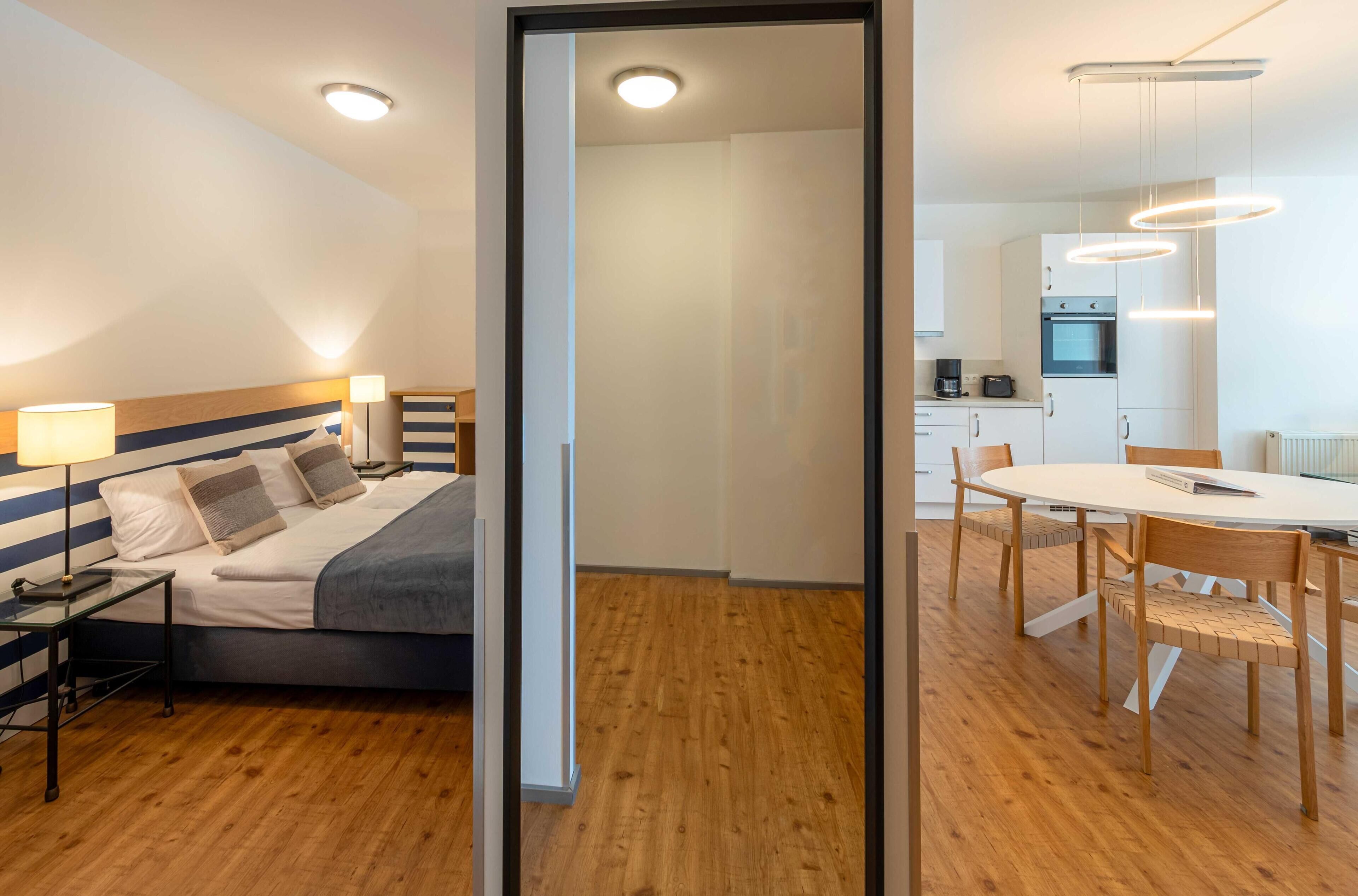 2 Schlafzimmer, Schreibtisch, kostenloses WLAN, Bettwäsche