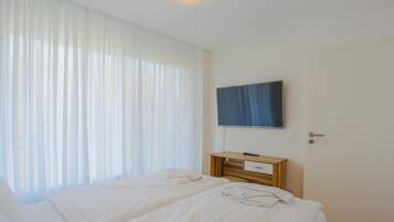 1 室のベッドルーム、WiFi (無料)、ベッドシーツ