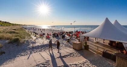 Ferienwohnung Deichblick mit Balkon direkt an der Ostsee