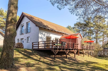 Exterior. Vacation home Waldgeflüster - Nature vacation at Lake Plau