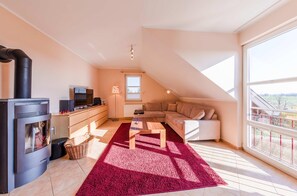 TV, fireplace, DVD player, stereo