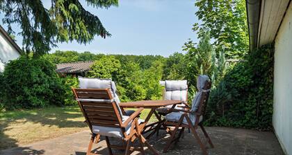 Ferienwohnung Strandgut am Malchower See mit Garten