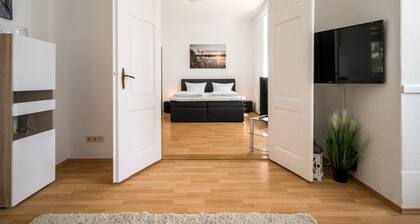 Vacation apartment Strandgut on Lake Malchow with garden