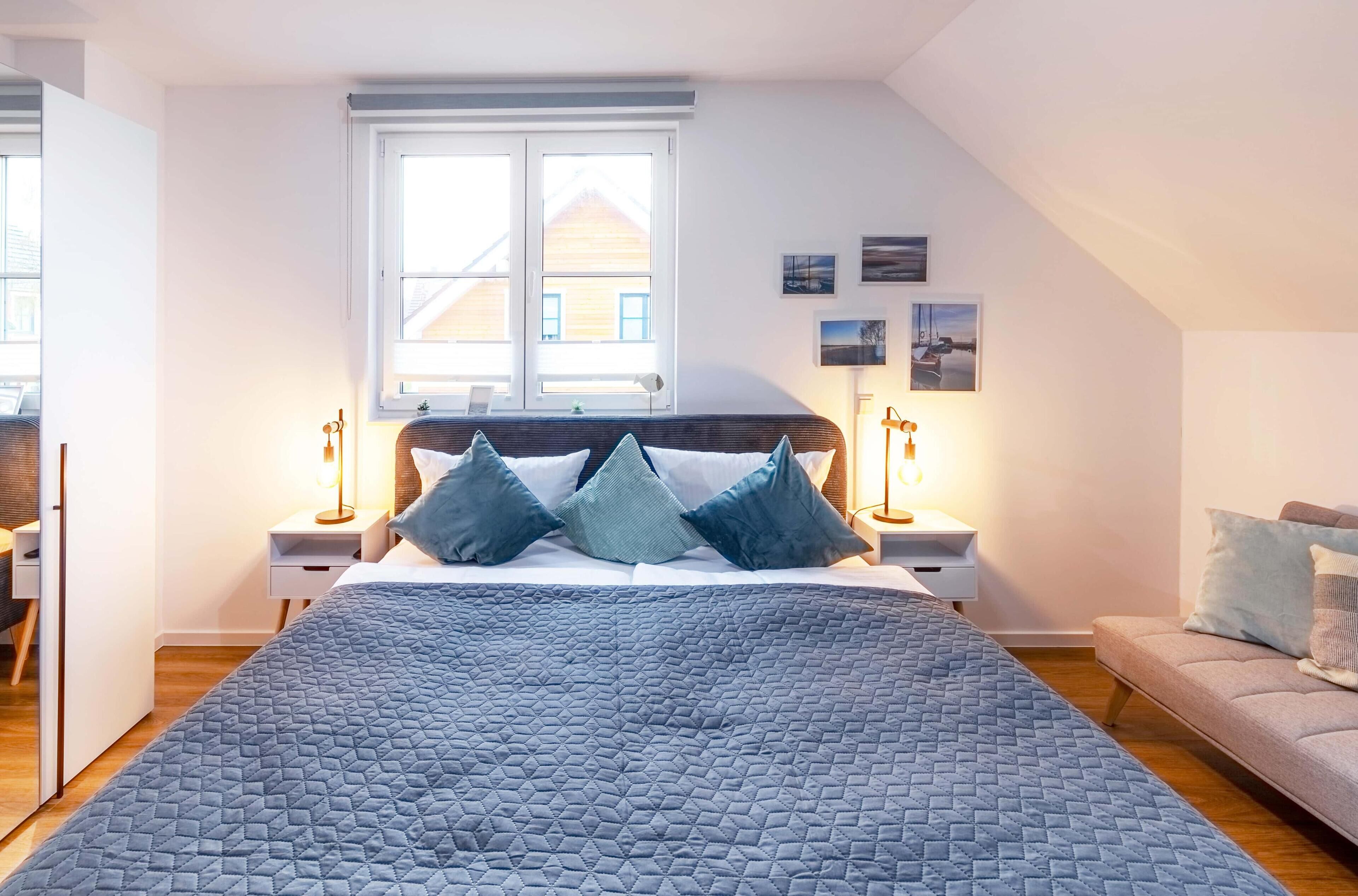 2 chambres, fer et planche à repasser, Wi-Fi gratuit, draps fournis