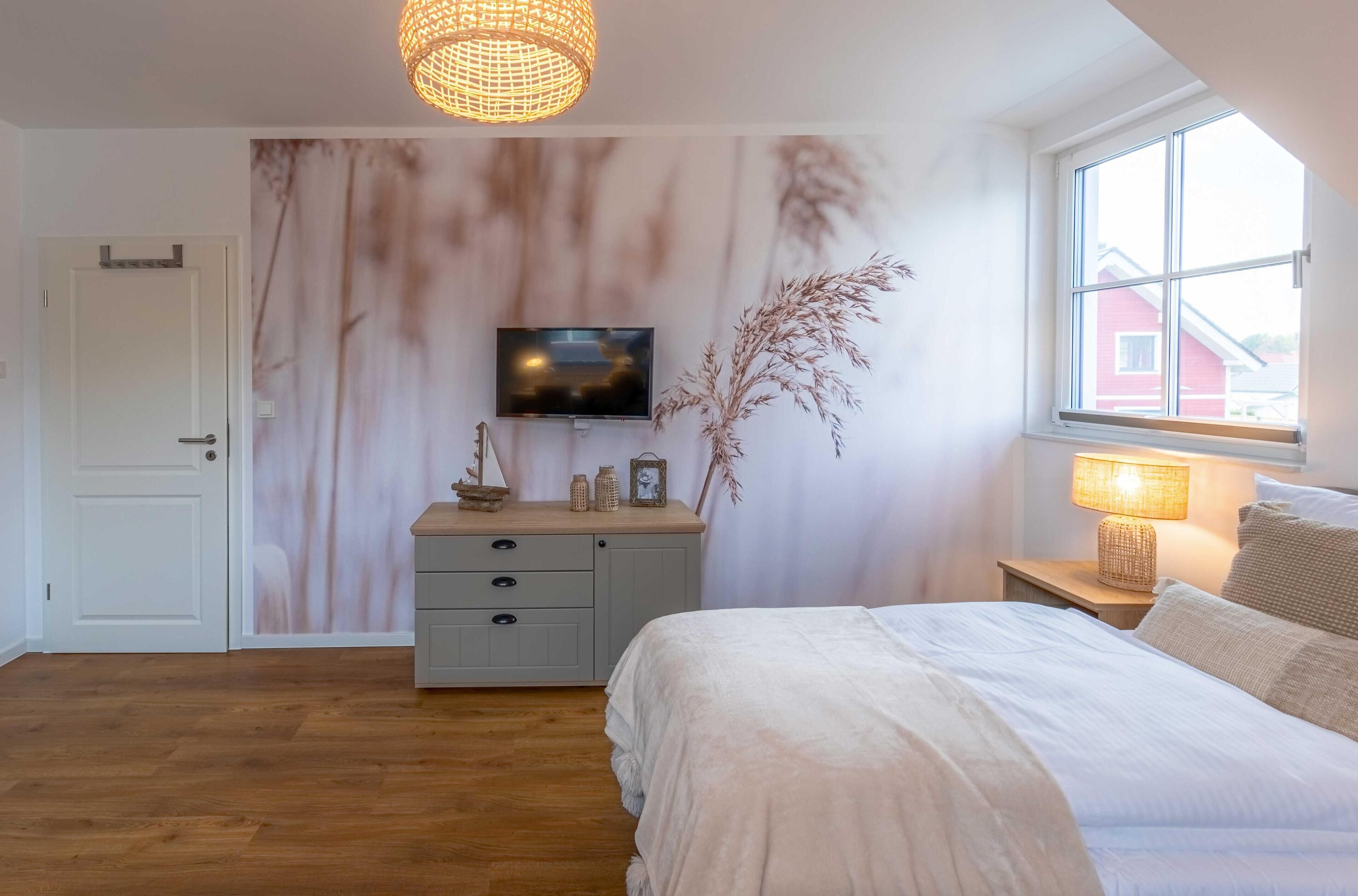 2 Schlafzimmer, Schreibtisch, kostenloses WLAN, Bettwäsche